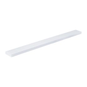 LED Lighted Liquor Bottle Display, 1-Tier 48 Inches Whiskey Rack, Supports USB, Illuminated Home Bar Shelf with RF Remote & App Control