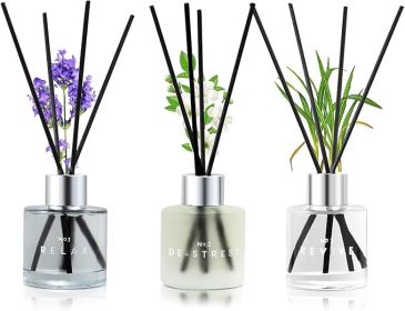 Fragrance Reed Diffuser Freshener for Bathroom Office