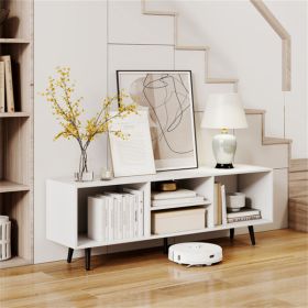 47.5 Inches TV Stand - White